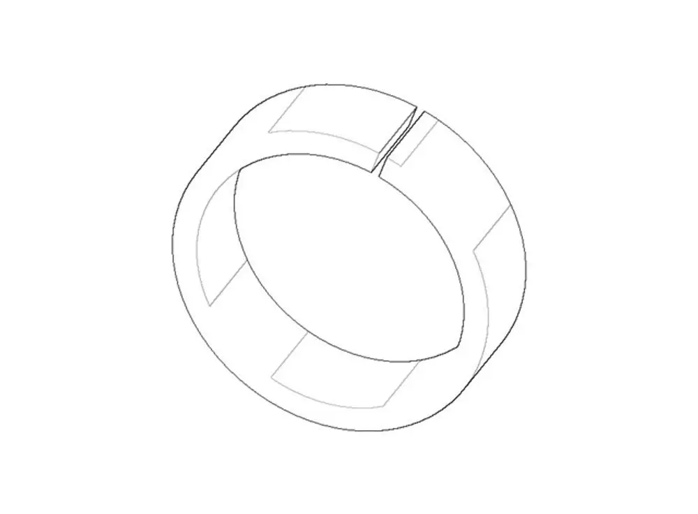 DORNBRACHT Ring ERSATZTEILE 091415021 D. 19,5 x 5,4 mm, 09141502190 Galeriebild 1